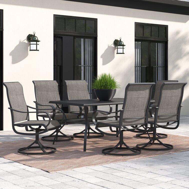 Wayfair 7 piece outdoor dining set hot sale